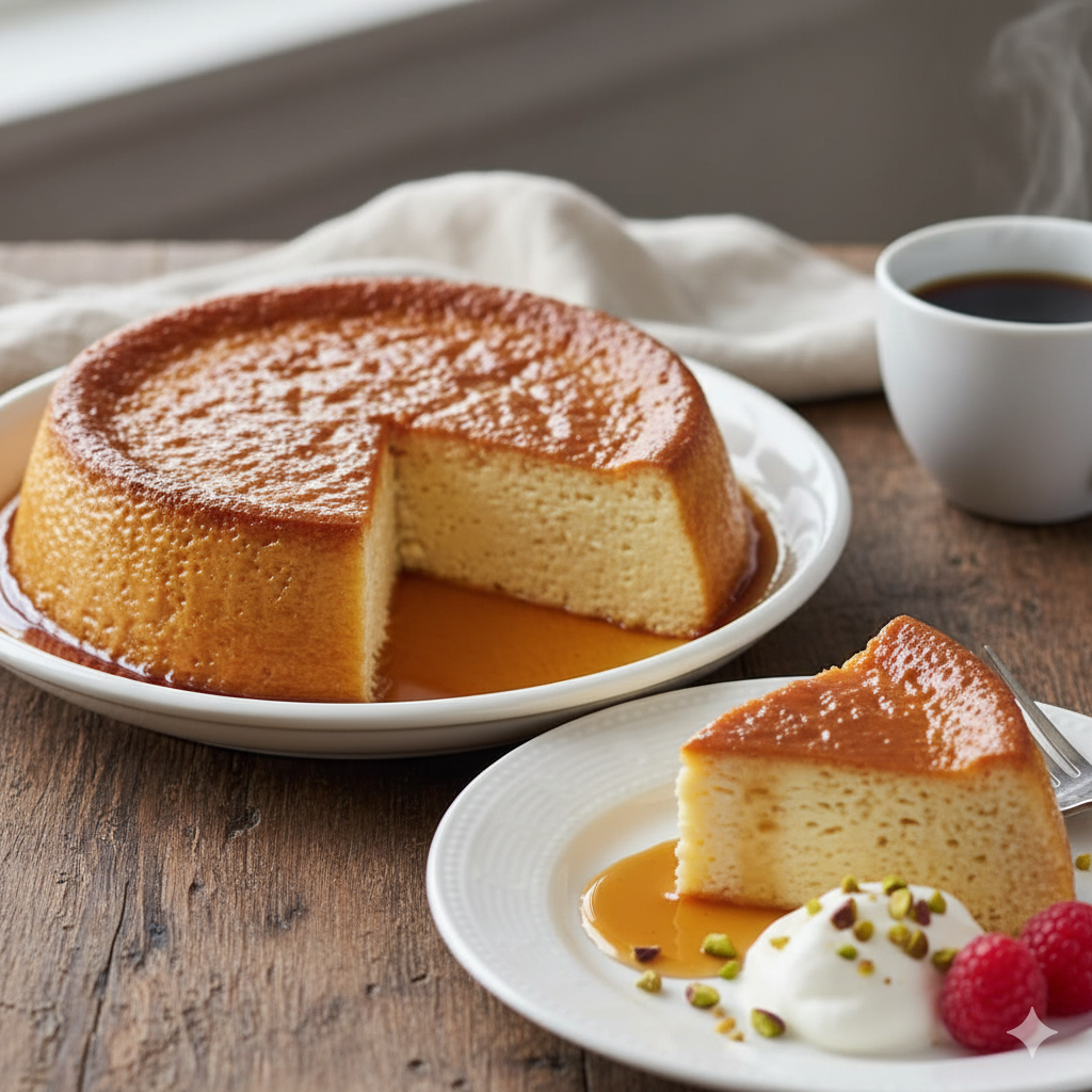 Làm bánh flan cream cheese béo ngậy, mềm tan và thơm hương phô mai.